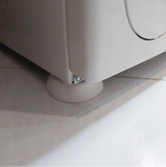 Ruhhy 19371 Anti-Vibrations-Pads Für Waschmaschine/Trockner aus Kunststoff 4Stück