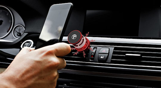 Tellur FreshDot Car Mobile Mount with Magnet Red