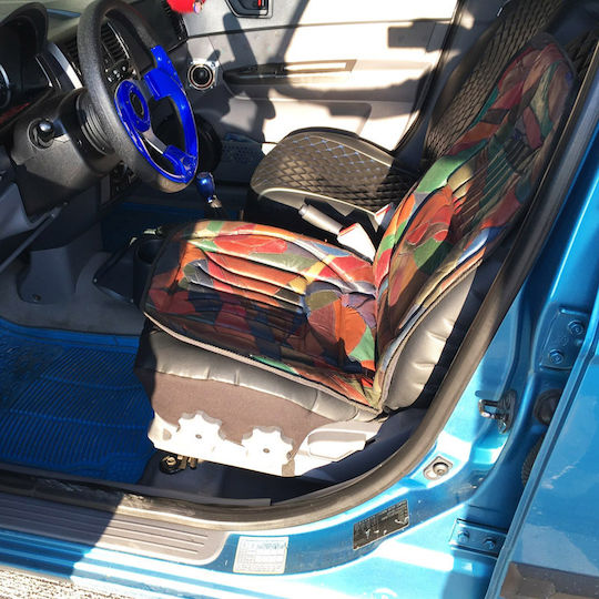 Auto Gs Car Seat Back 1pcs Leather
