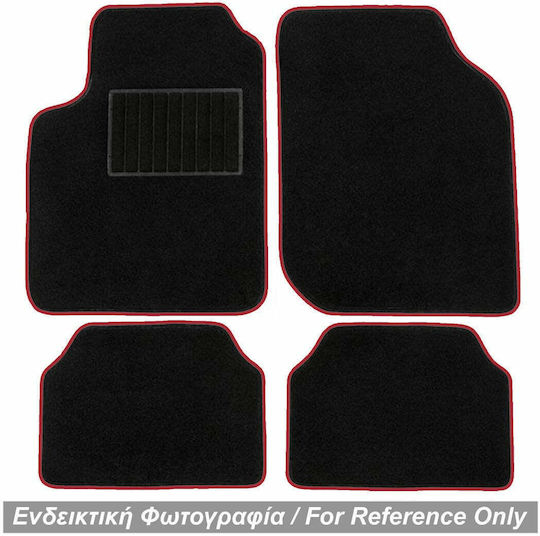 Race Axion Σετ Μπροστινά και Πίσω Πατάκια 4τμχ για Citroen Xsara 1997-2004 Μαύρα