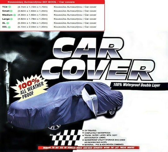 Go Cool Abdeckungen für Auto 382x163x120cm Klein
