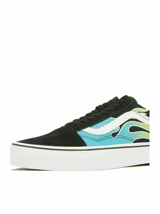 Glow Flame Old Skool Sneakers Black / White