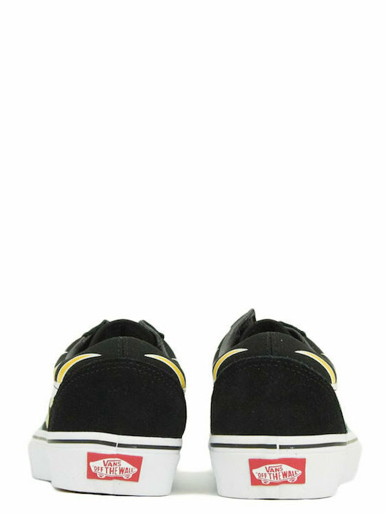 Glow Flame Old Skool Sneakers Black / White