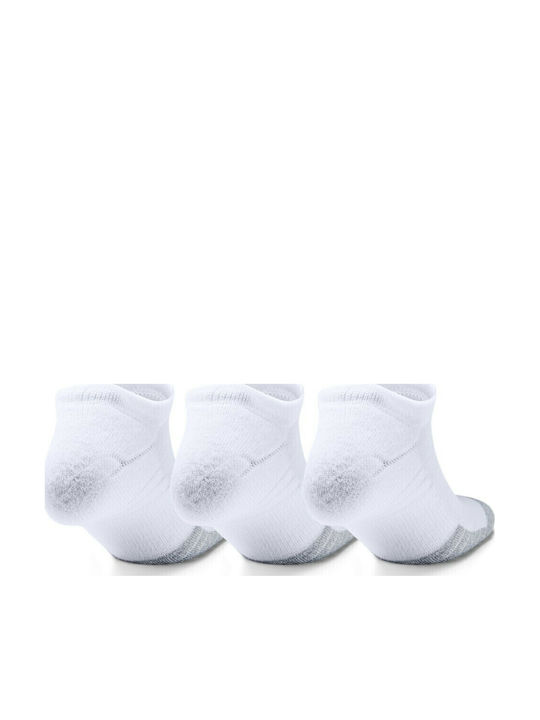 Under Armour Heatgear Șosete Sportive Albe 3 perechi