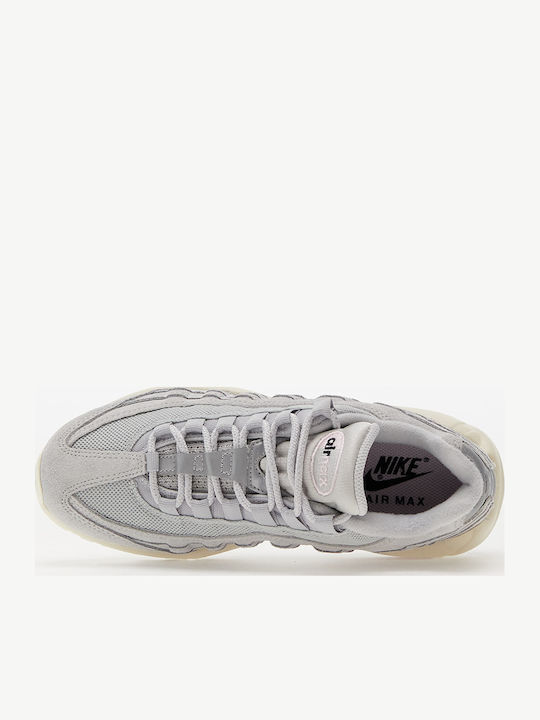Air Max 95 Men's Sneakers Gray Fog / Pink Foam - Coconut Milk