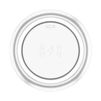 Ασύρματος Φορτιστής (Qi Pad) 15W Quick Charge 2.0 Λευκός (EA242)