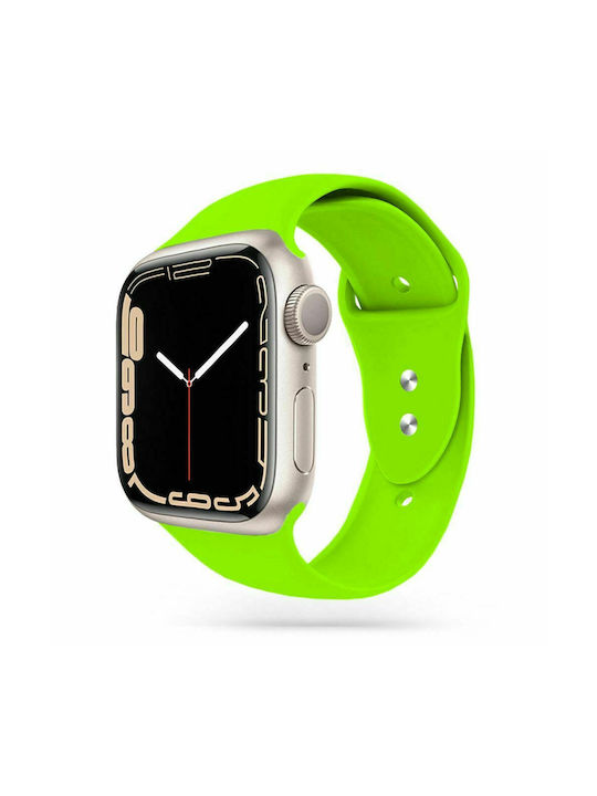 Tech-Protect Iconband Armband Silikon mit Pin Lime (Apple Watch 42/44/45mm) THP1187LIME