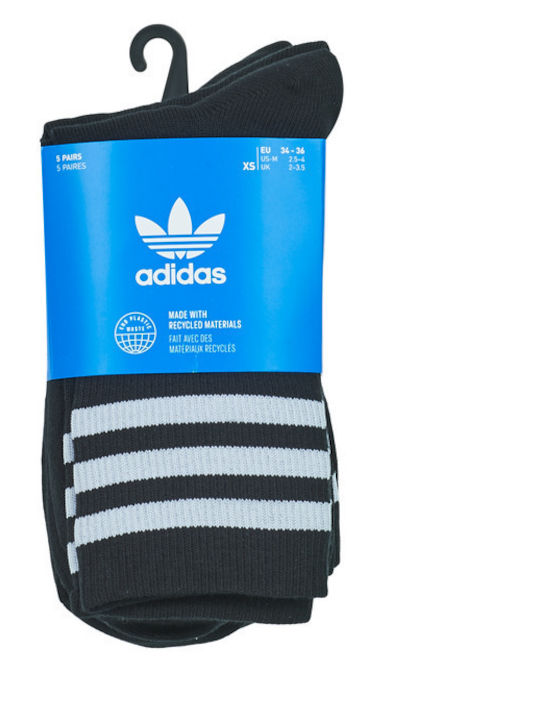 adidas Solid Mid Cut Многоцветен 5 чифта