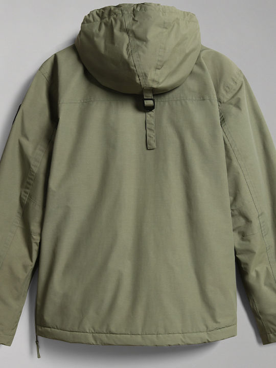 Rainforest Pocket 2 Herren Winter Jacke Wasserdicht und winddicht Khaki