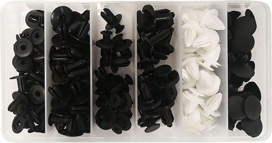 Carner Car Plastic Clips 100 Pieces