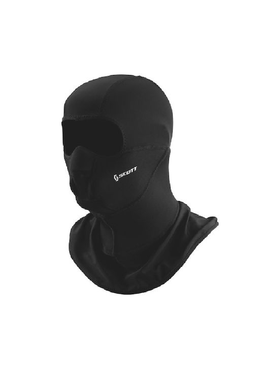 Scott Full Face Μπαλακλάβα Αναβάτη Μοτοσυκλέτας Neoprene Μαύρο Χρώμα