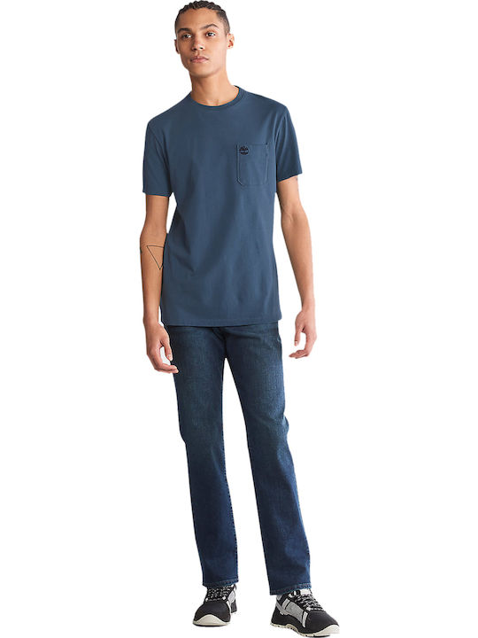 Dunstan River T-shirt Navy Blue