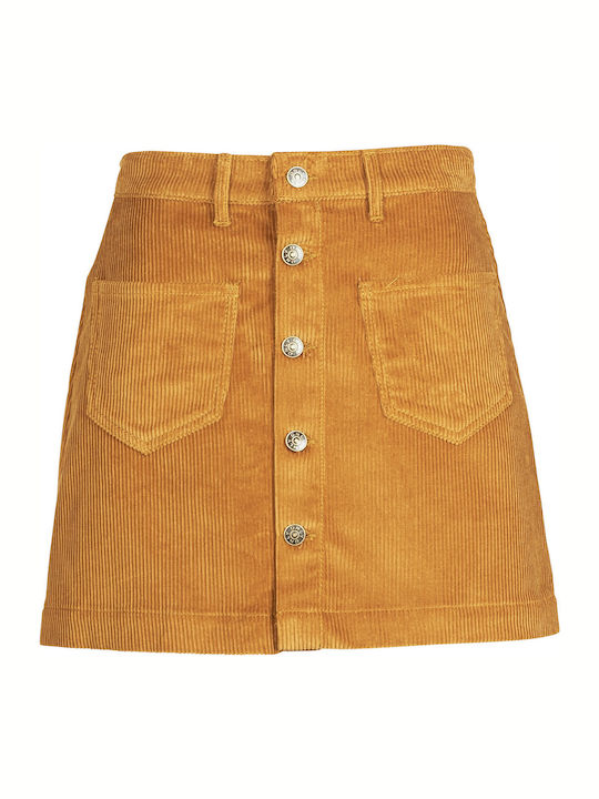 Amazing Mini Skirt Tabac Brown