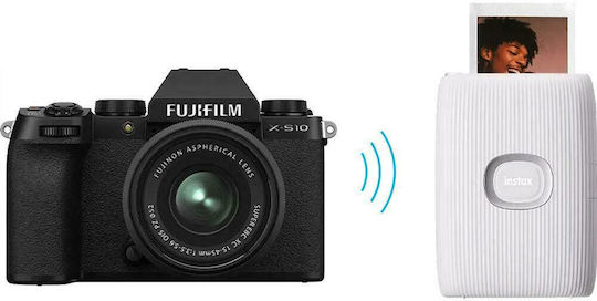 Fujifilm Instax Mini Link 2 Zink Imprimantă pentru Fotografii cu Bluetooth Clay White