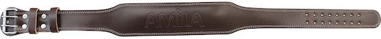 AMILA Gewichthebergürtel Taille Leder