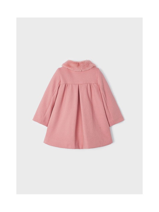 Mayoral Kids Coat short Pink