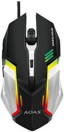 Aoas Aoas K100 RGB Gaming Mouse 3200 DPI Negru