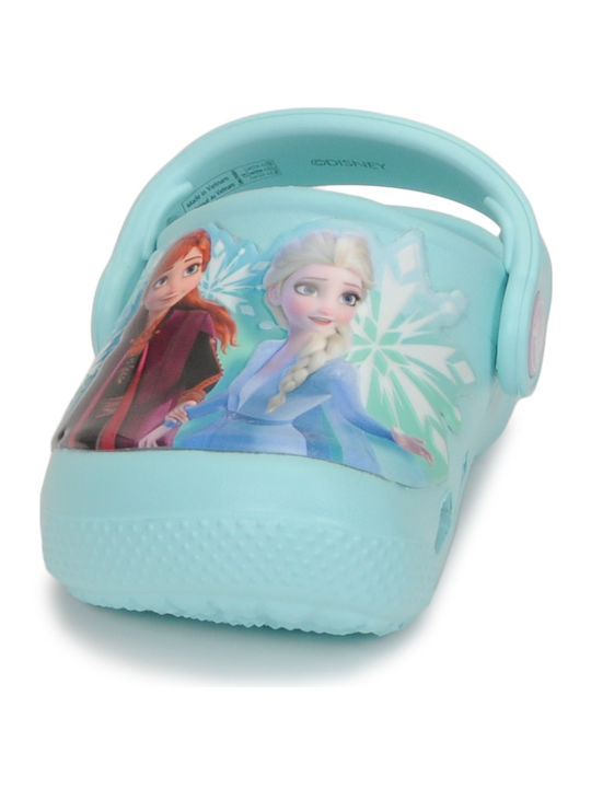 Frozen Children's Anatomical Beach Shoes Light Blue