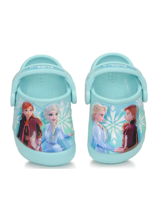 Frozen Children's Anatomical Beach Shoes Light Blue