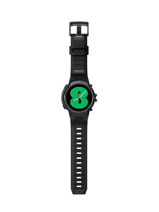 Spigen Rugged Armor Pro Θήκη Σιλικόνης Charcoal Grey για το Galaxy Watch 4 / 5 44mm