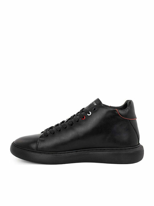 Cryme Leather Black Men's Boots
