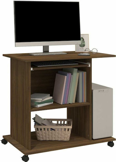 Computer Office Wooden Brown 80x50x75cm