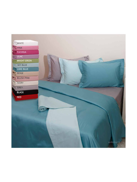 Anna Riska Luxury Σετ Μαξιλαροθήκες Oxford 9 Ivory 50x70εκ.