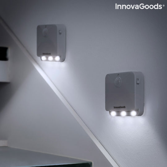 InnovaGoods LED Аварийно осветление с Сензор за движение Lumtoo 2бр