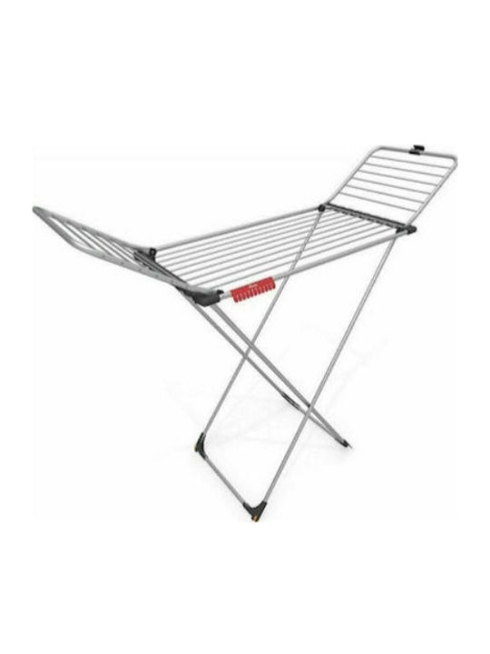 Newest DC-100A Folding Floor Clothes Drying Rack Stainless Steel with Hanging Length 18m