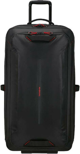 Samsonite Ecodiver Large Travel Suitcase Fabric Black with 2 Wheels Height 79cm