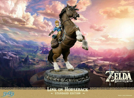 First 4 Figures The Legend of Zelda: Breath of The Wild Link on Horseback Φιγούρα 56εκ.