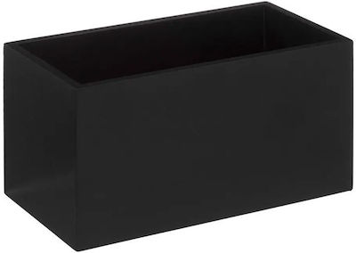 Wooden Desk Organizer in Black Color 10.4x10.9x29cm.