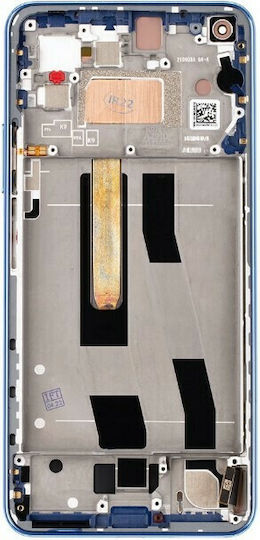 Xiaomi Screen with Touch Mechanism and Frame for Mi 11 Lite (Bubblegum Blue)