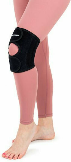 inSPORTline Kneefort Knee Brace with Hole Black