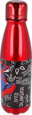 Stor Urban Web Kinder Trinkflasche Spiderman Aluminium Rot 510ml