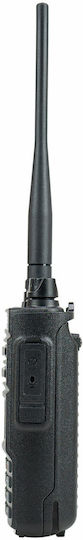 PNI P15UV Безжичен Трансивър UHF/VHF 5W с Монохромен Екран В Черен Цвят