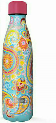 I-Total I Drink Flasche Thermosflasche Rostfreier Stahl BPA-frei Paisley 500ml ID0429