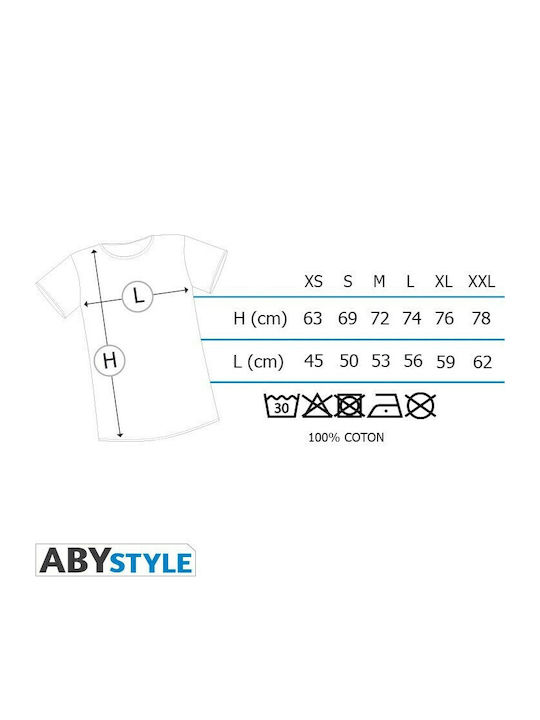Abysse I Am Justice T-shirt Death Note Μαύρο Βαμβακερό