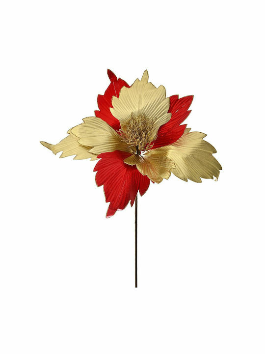 Iliadis Christmas Decorative Alexandrian 60cm Poinsettia 4pcs