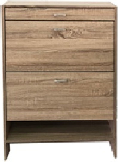 Ξύλινη με 3 Ράφια Μπεζ 63x24x106cm 63-37000-29 Ξύλινη με 3 Ράφια Μπεζ 63x24x106cm 63-37000-29