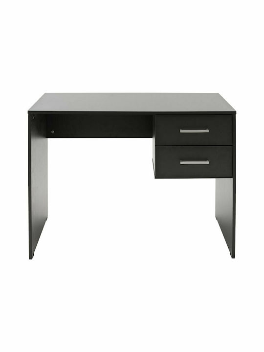 Wooden Margot Home Office Desk Ανθρακί L100xW60xH74cm