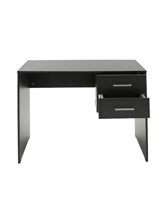 Wooden Margot Home Office Desk Ανθρακί L100xW60xH74cm