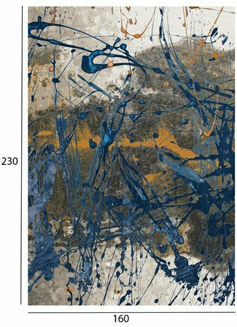 HomeMarkt Josiane Χαλί Ορθογώνιο με Κρόσια Πολύχρωμο 160x230cm
