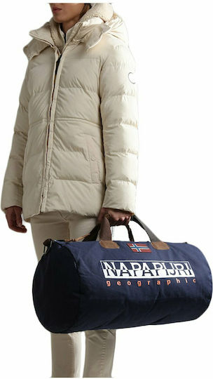 Napapijri Bering 3 Σακ Βουαγιάζ 48lt Blue Marine Υφασμάτινο M60εκ.