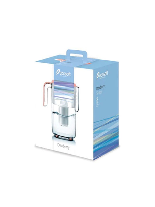 Ecosoft Slim Plastic Jug Blue with Filter 3500ml