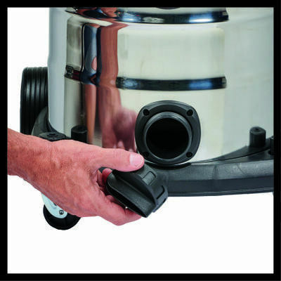 Einhell Tevc 2230 Sacl Staubsauger Flüssigkeiten / Feststoffe 1400W mit Edelstahl Behälter 30Es
