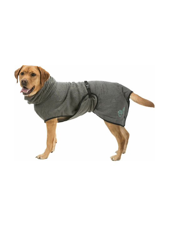 Trixie Dog Shirt Bathrobe in Gray color S 40x56cm.