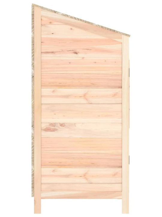 Wooden Garden Shed L0.55xW0.52xH1.12m