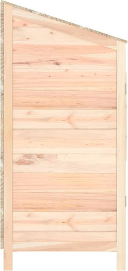 Wooden Garden Shed L0.55xW0.52xH1.12m