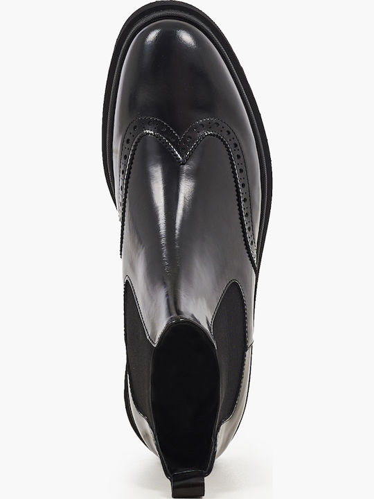 Leather Black Chelsea Boots